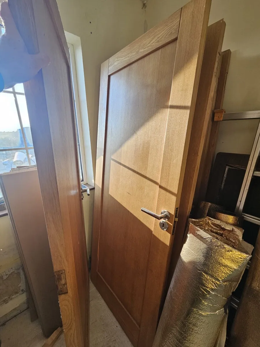 Internal White Oak Doors - Image 1