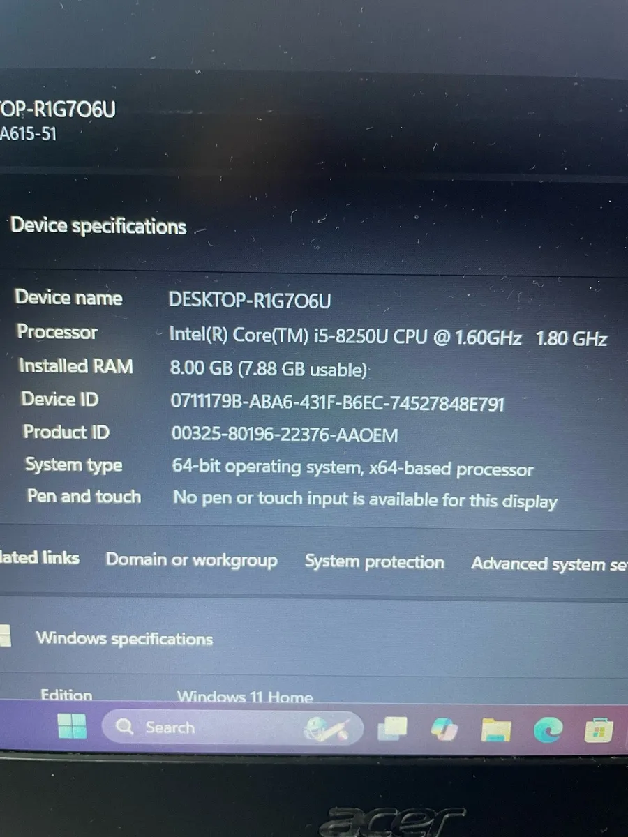 Acer laptop i5 pro win 11 - Image 4