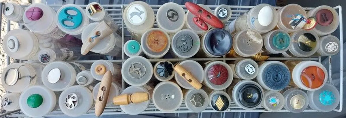 vintage buttons haberdashery - Image 1