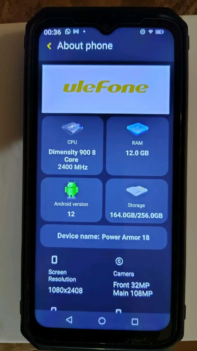 Ulefone Armor 18 rugged phone and accessories - Image 2