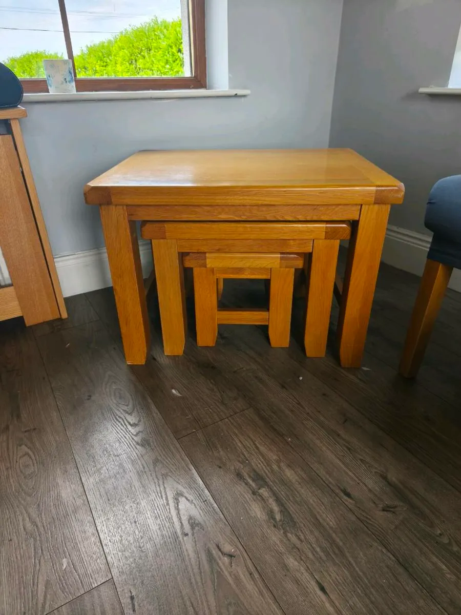 Oak Nest tables - Image 1