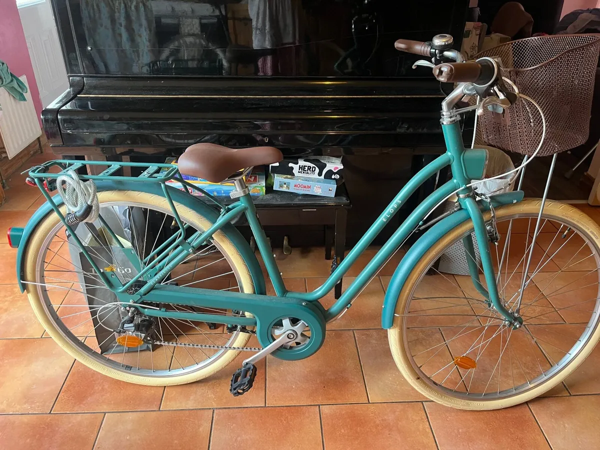 6speed green city bike - Image 1