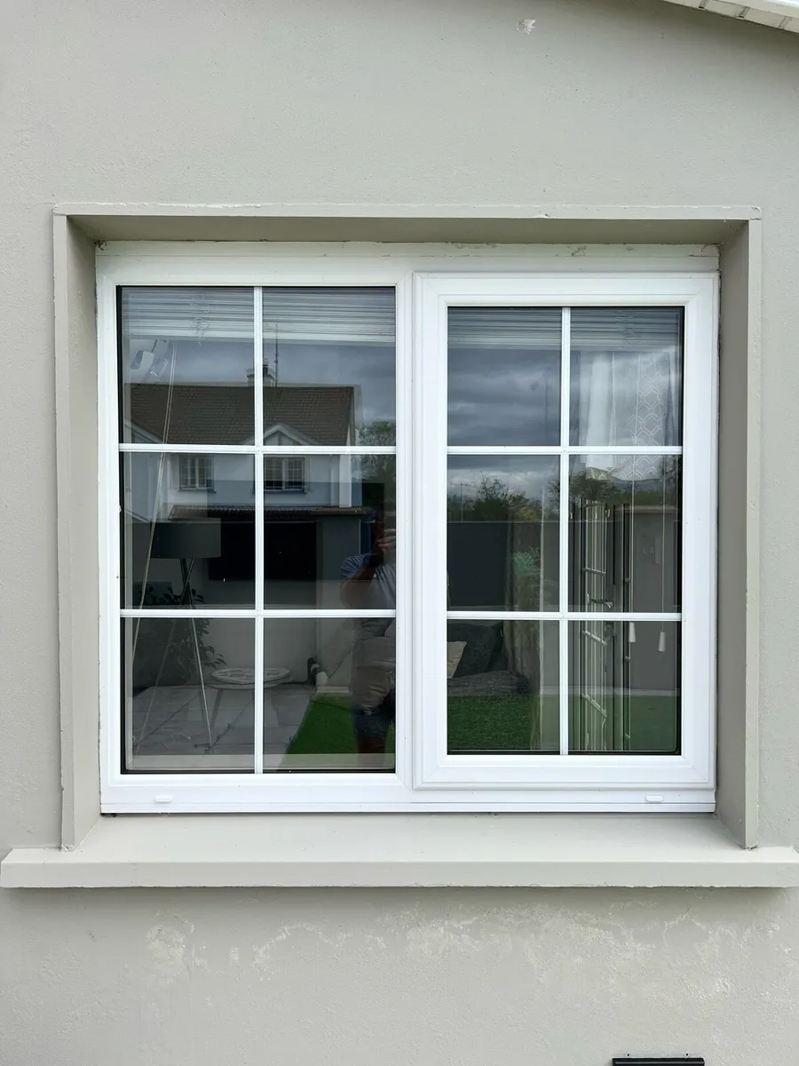 Double Glazed White PVC Window 1400 x 1200mm - Image 1