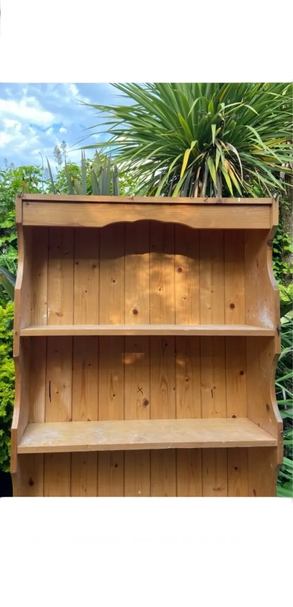 Old Style Pine Dresser/Bookcase - Image 2