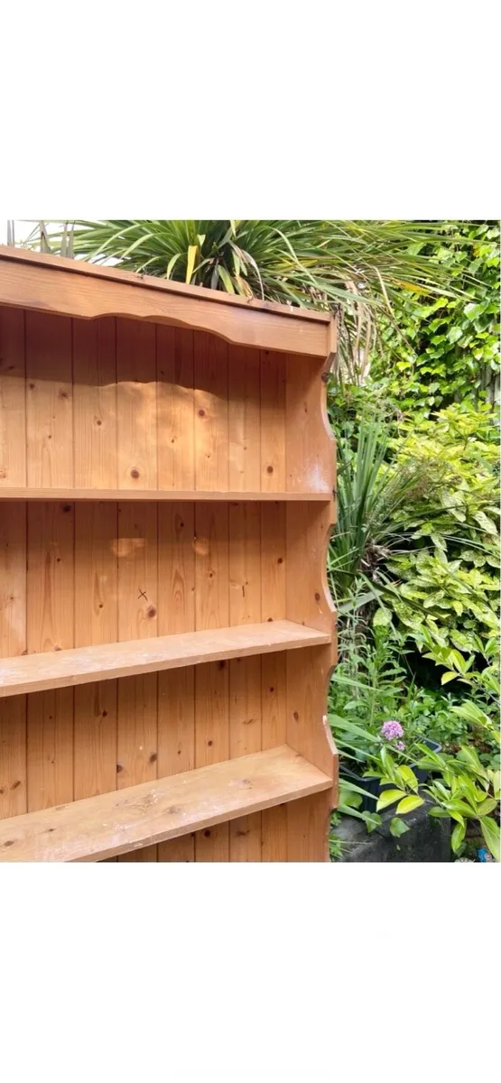 Old Style Pine Dresser/Bookcase - Image 4
