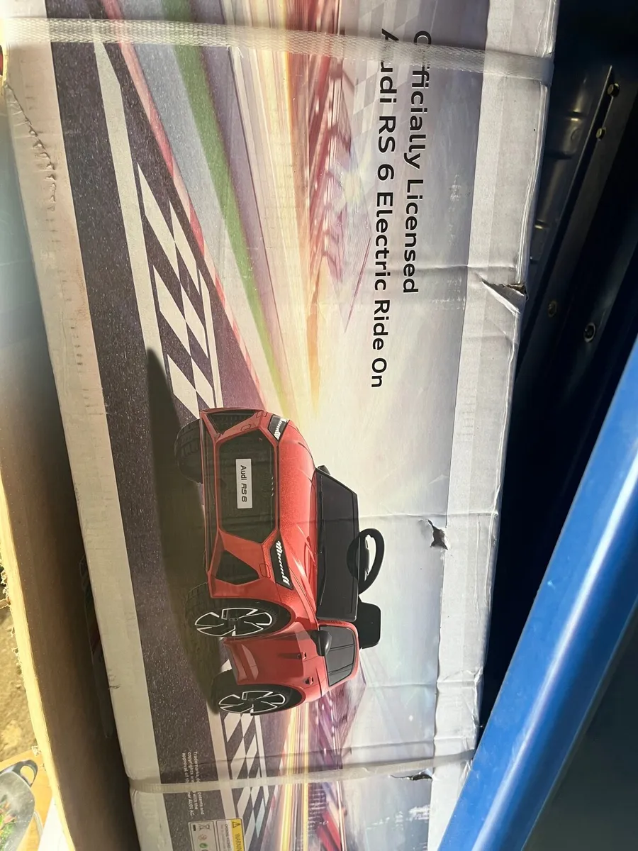Children’s electric Audi R/S 6 sports car - Image 1