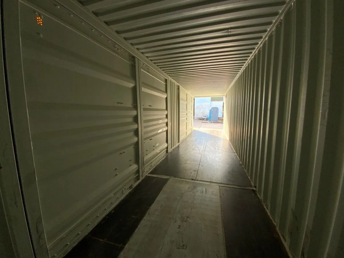 40ft HI CUBE, SIDE DOOR STORAGE CONTAINER....4017. - Image 4