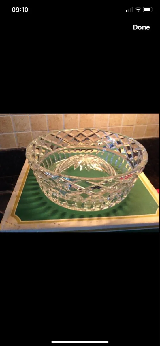 Vintage Galway Crystal Bowl/ Dish - Image 1