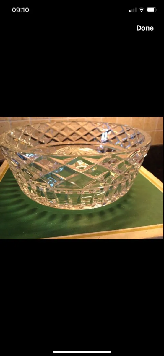 Vintage Galway Crystal Bowl/ Dish - Image 4