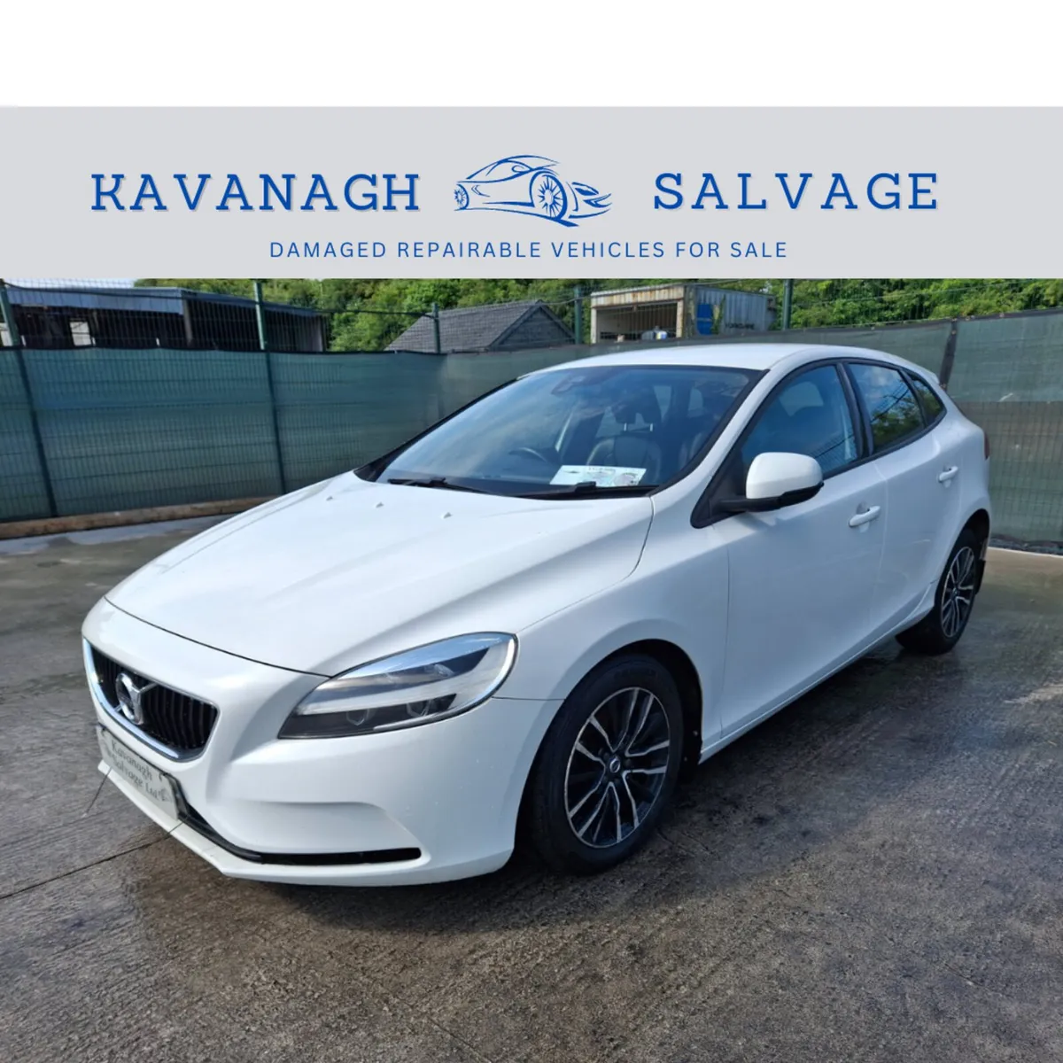 162 Volvo V40 2.0 Diesel .Light Damage - Image 1