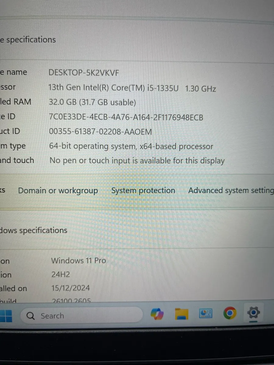 Lenovo | i5 | 32gb RAM | 256 | win 11 pro - Image 4
