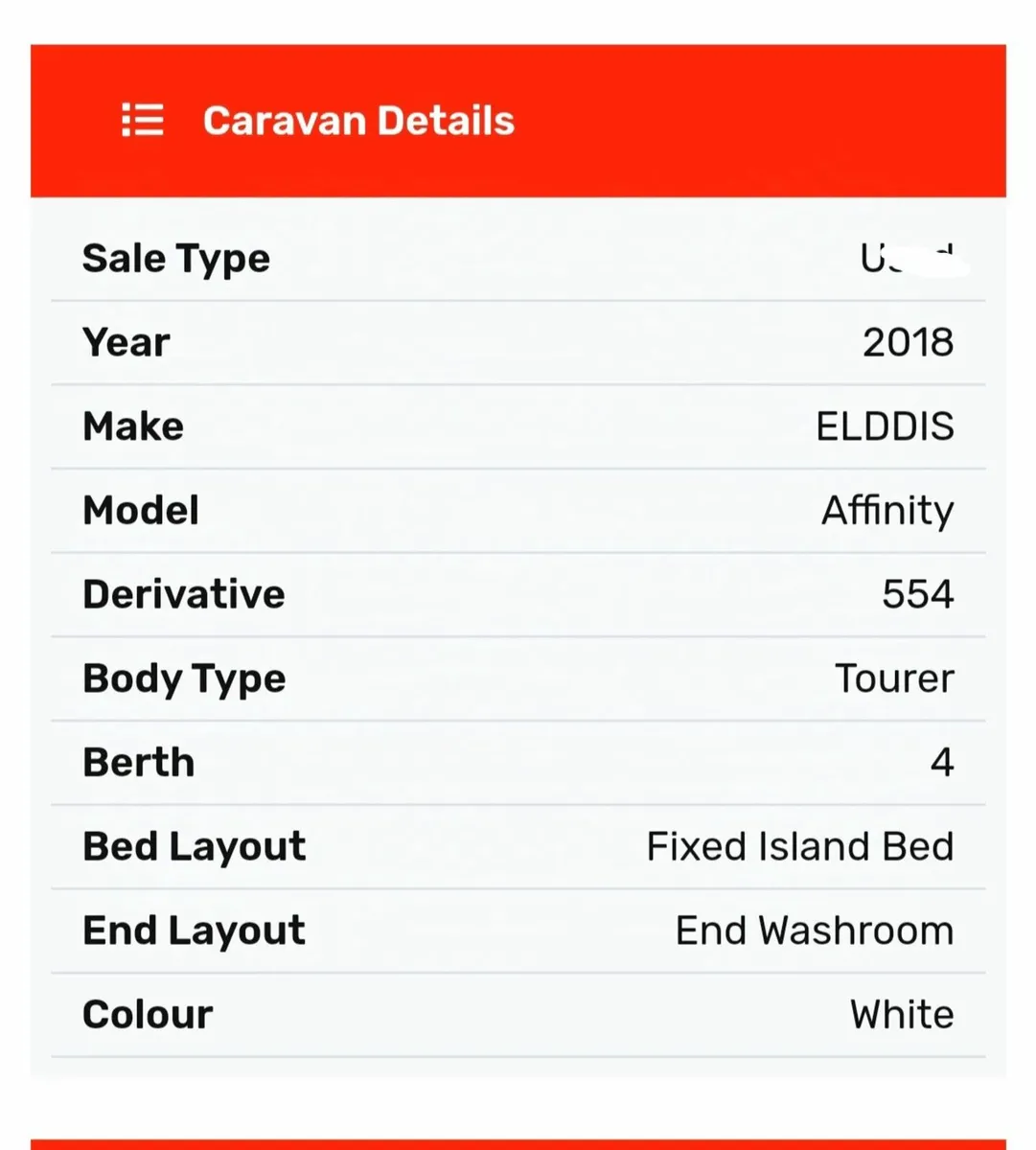 Elddis Affinity 554 Caravan 2018 - Image 2