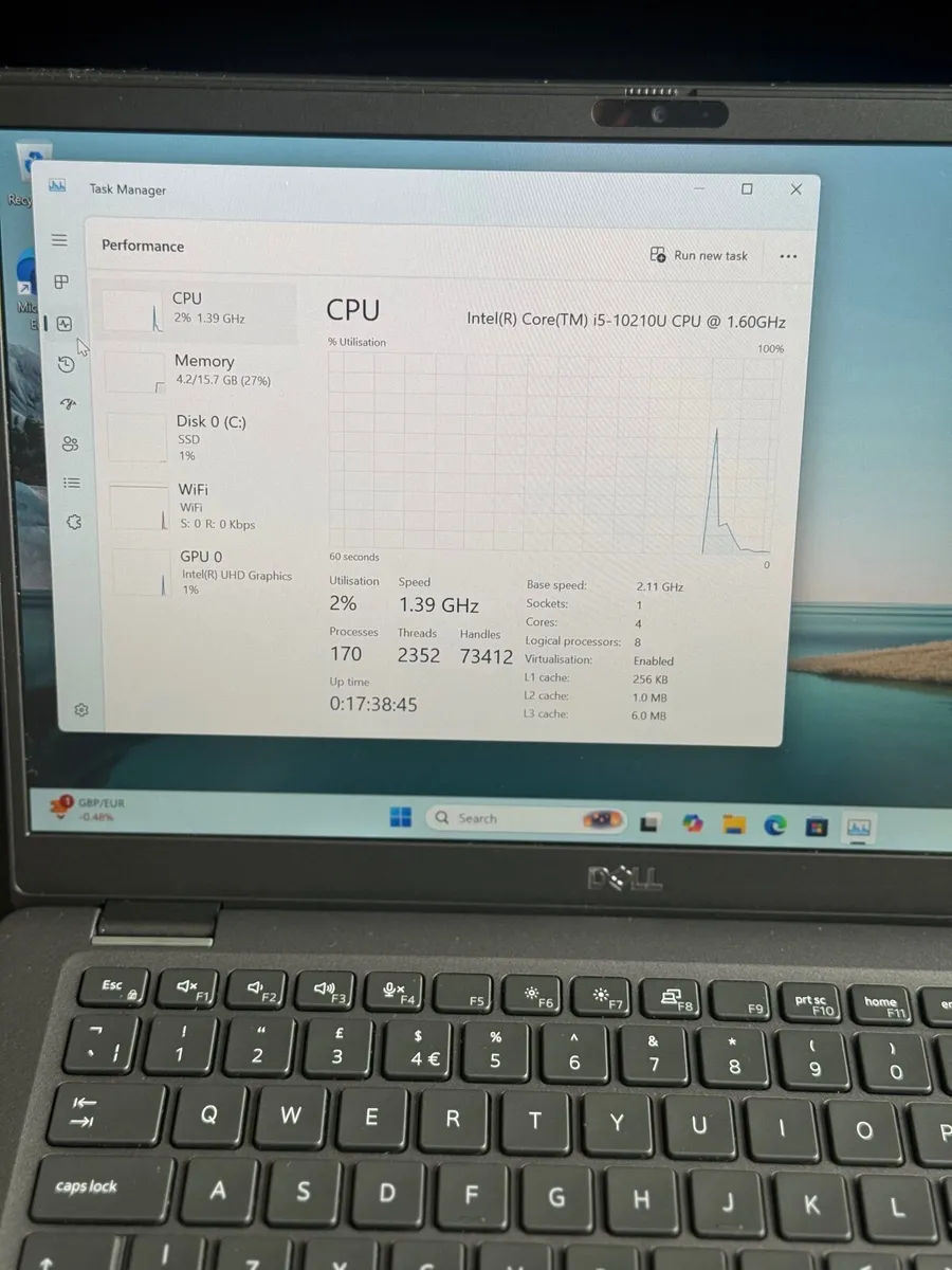 Dell Latitude 7310 Laptop i5/16GB/256SSD/FHD - Image 4