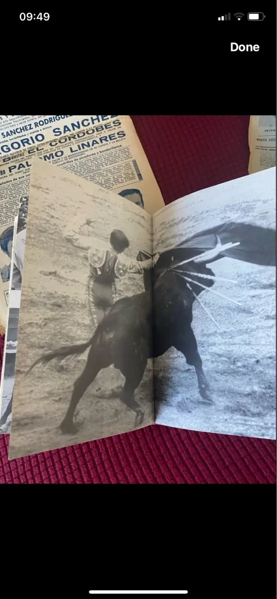 Vintage Spanish Bullfighting Memorabilia - Image 4