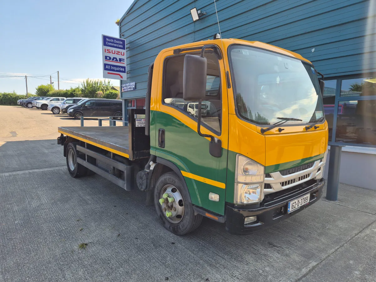 2016 ISUZU NPR 7.5TON FLAT - Image 2