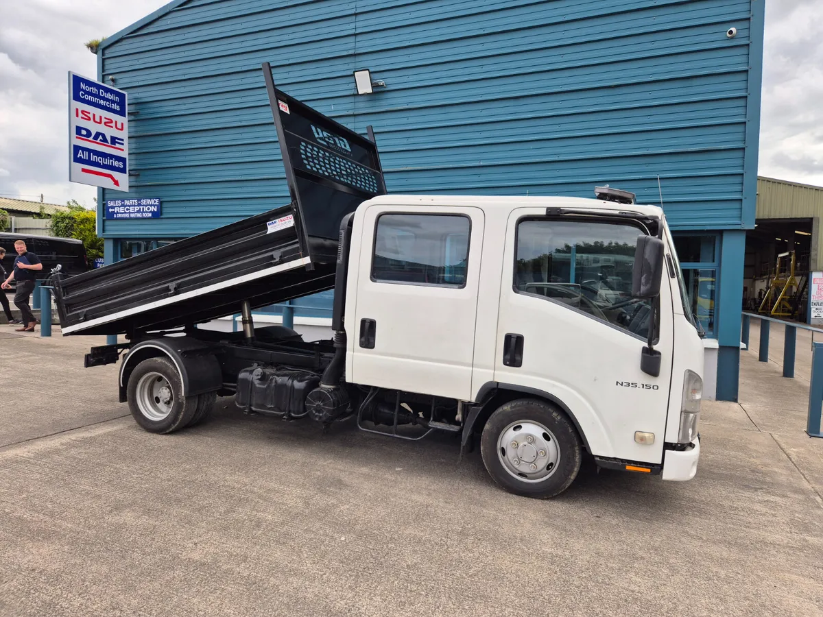 2014 ISUZU NLR 3.5TON CREW TIPPER - Image 2