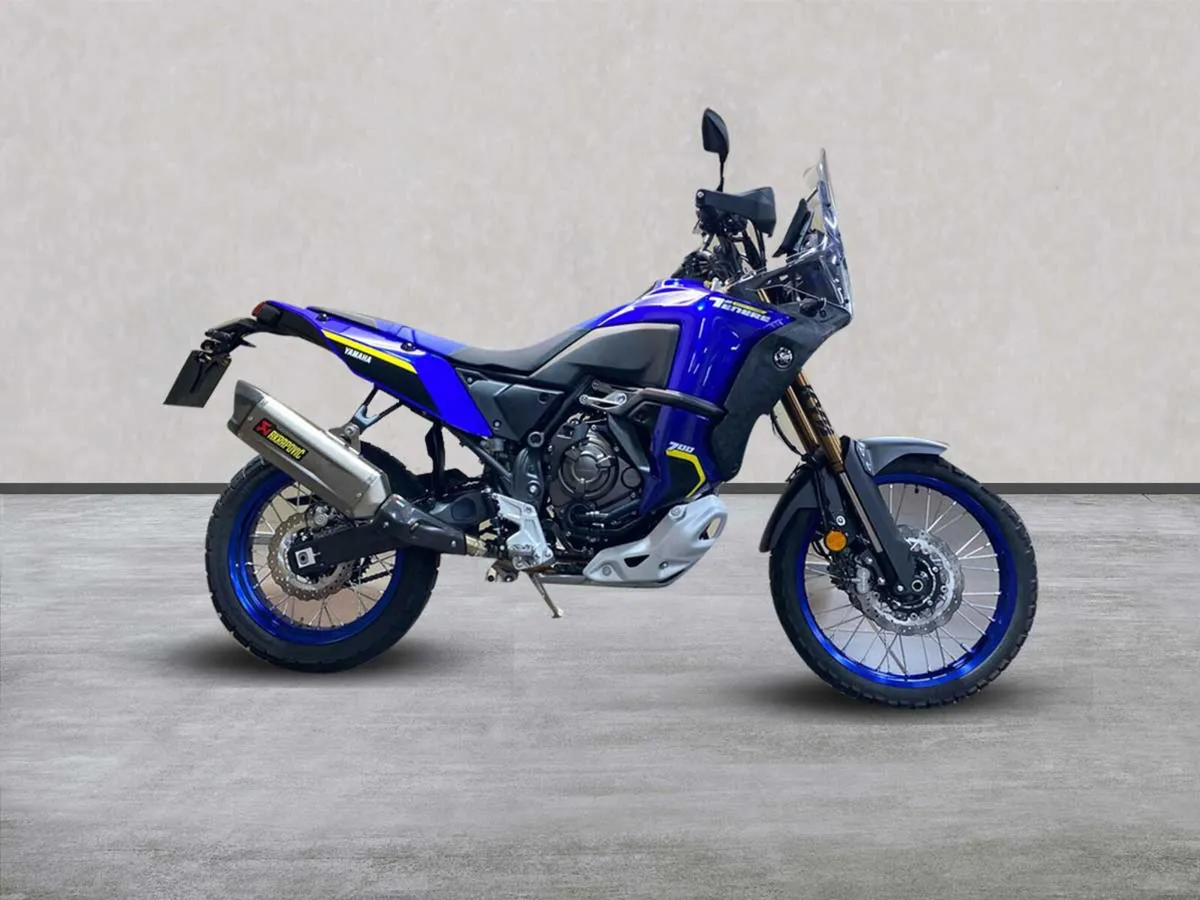 Yamaha T7 World Raid  with Akrapovic Can, NI Reg - Image 1