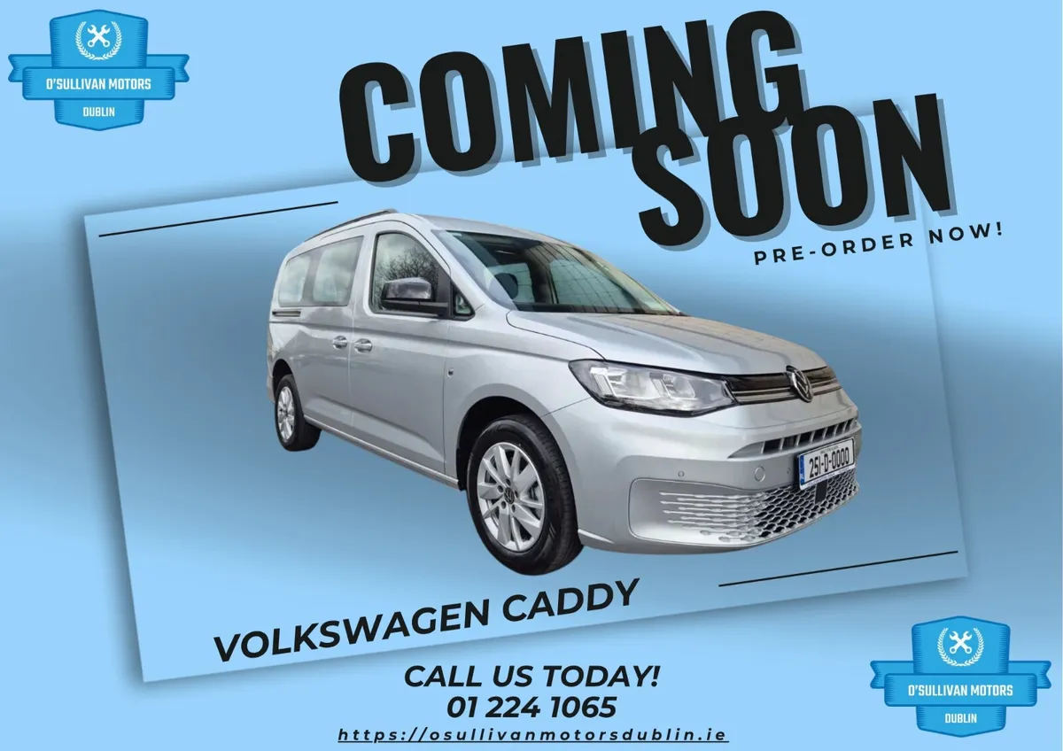 VW Caddy / 2025 / WHEELCHAIR ACCESS / TAXI SPEC - Image 1
