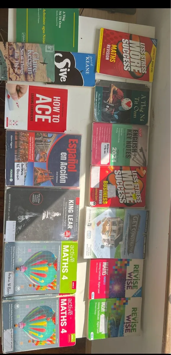 Leaving Cert Books