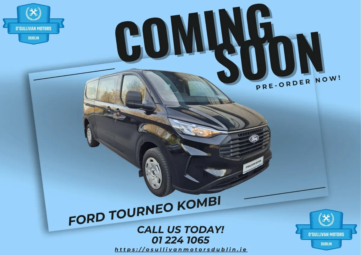 FORD TOURNEO KOMBI 2025/PLUG-IN-HYBRID/WAV!
