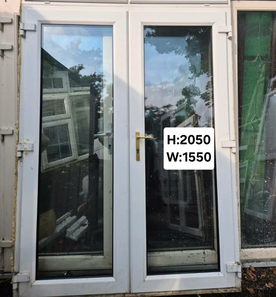 PVC FRENCH DOORS