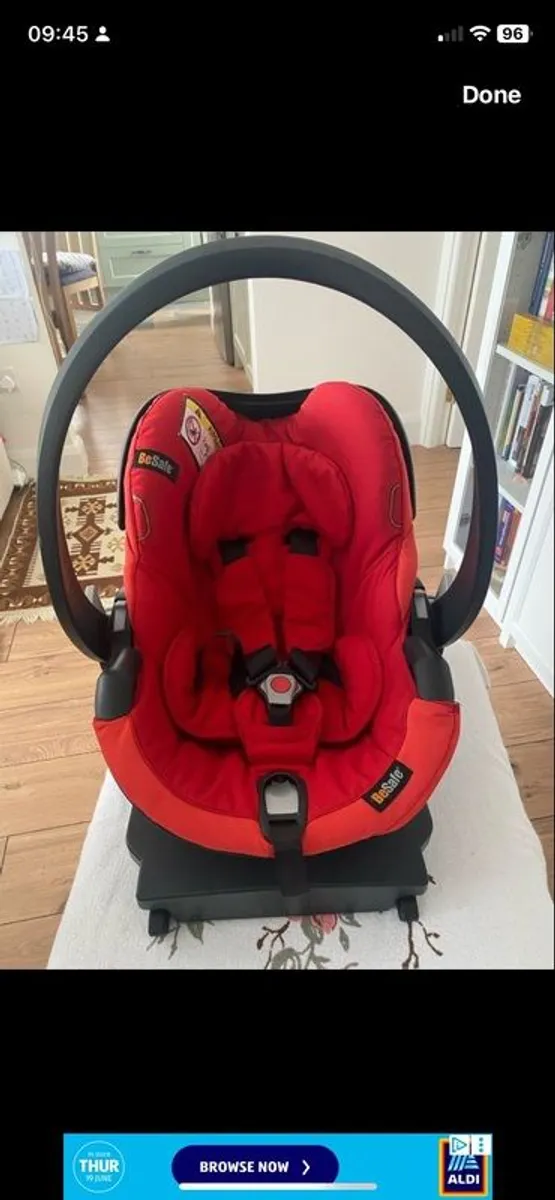 Infants BeSafe iZi Go Car Seat 0-13kg - Image 3