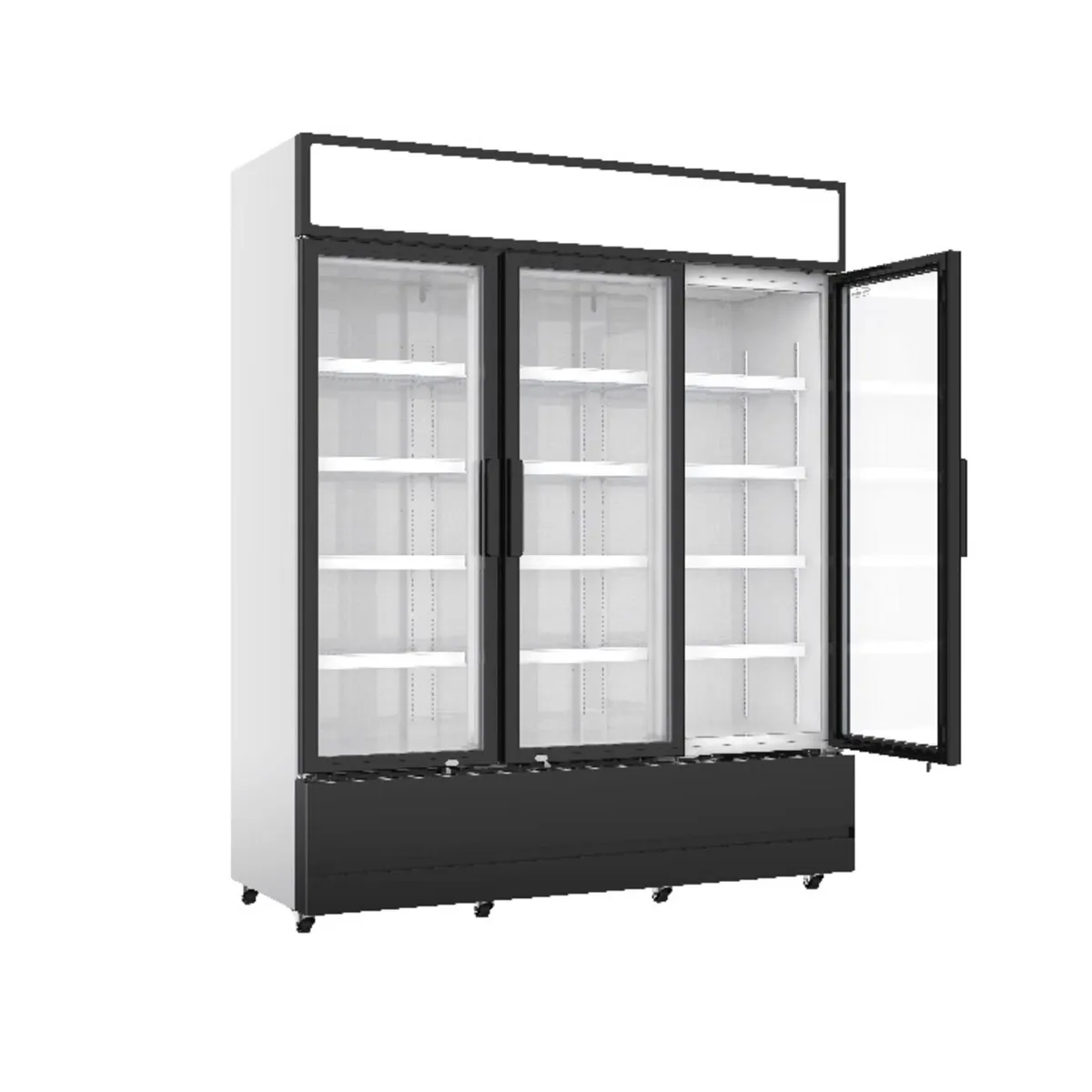 3 DOOR BOTTLE FRIDGE - Image 1