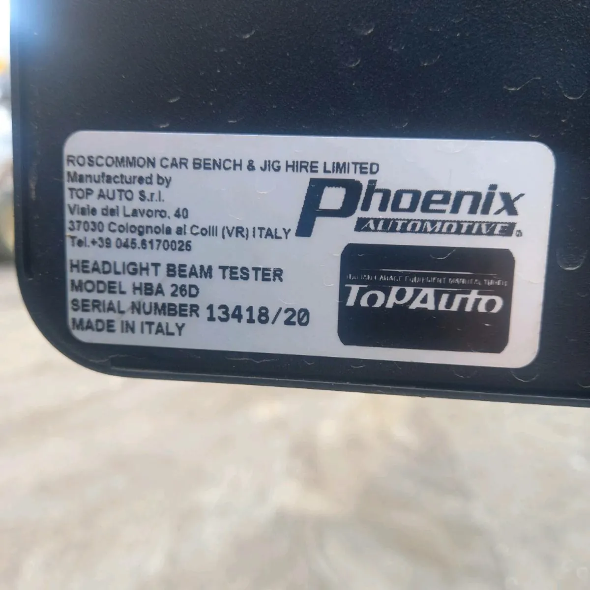 Headlight beam tester - Image 3