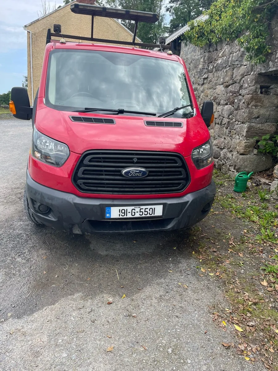 Irish plates Ford Transit Flatbed - Image 1