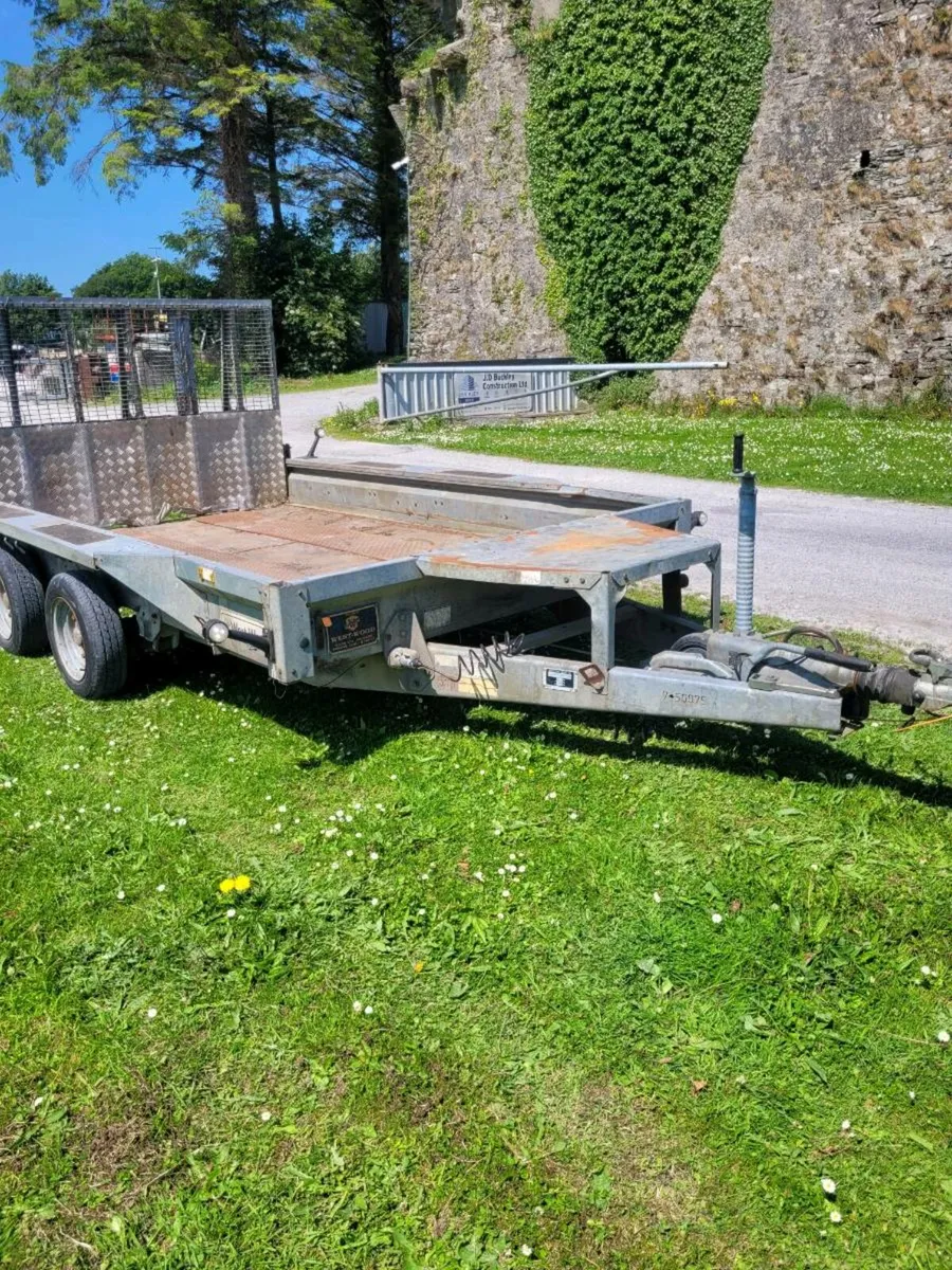 10x6 ifor Williams plant trailer new brakes - Image 1