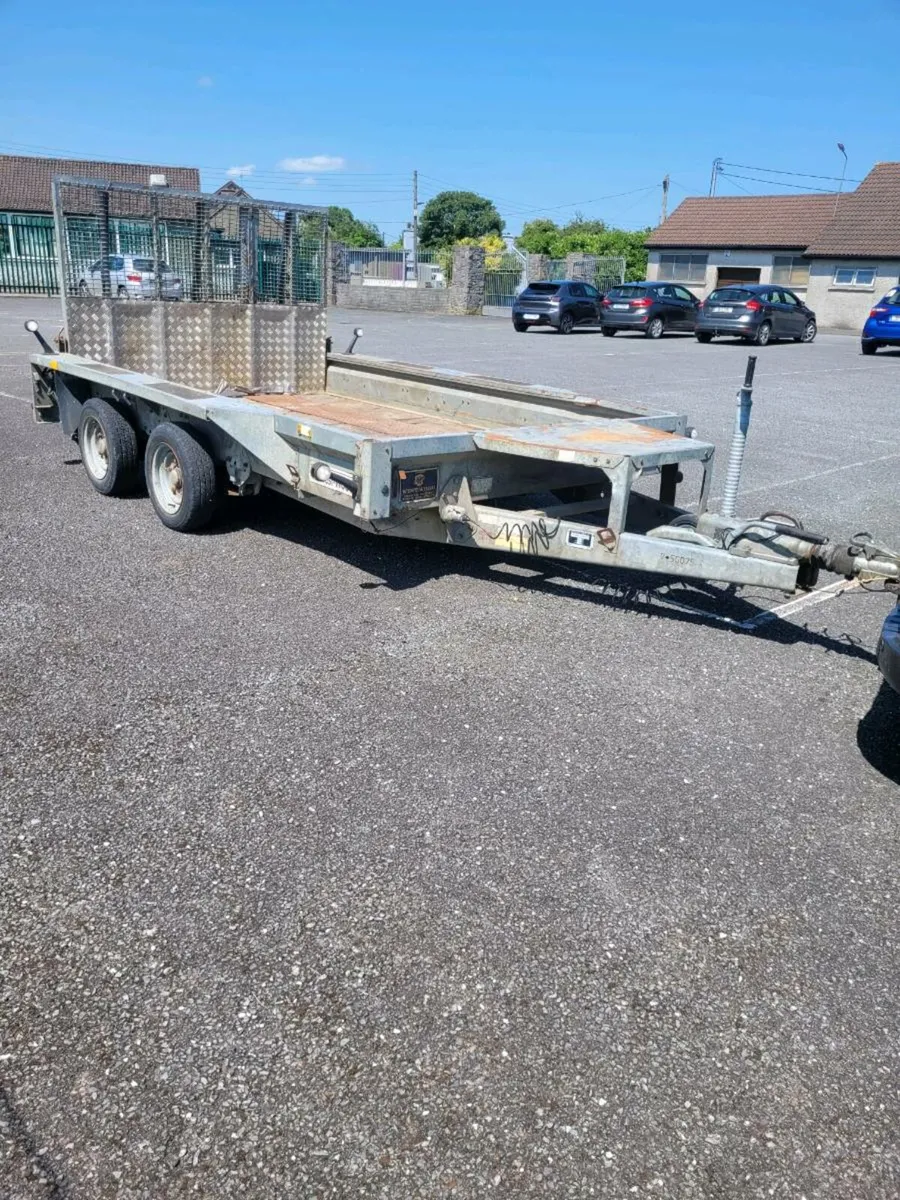10x6 ifor Williams plant trailer new brakes - Image 2