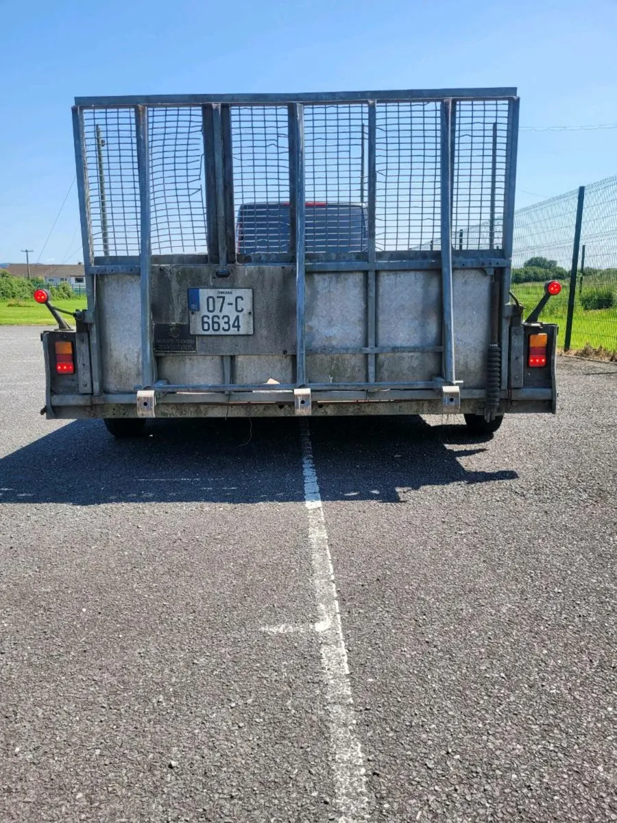 10x6 ifor Williams plant trailer new brakes - Image 3