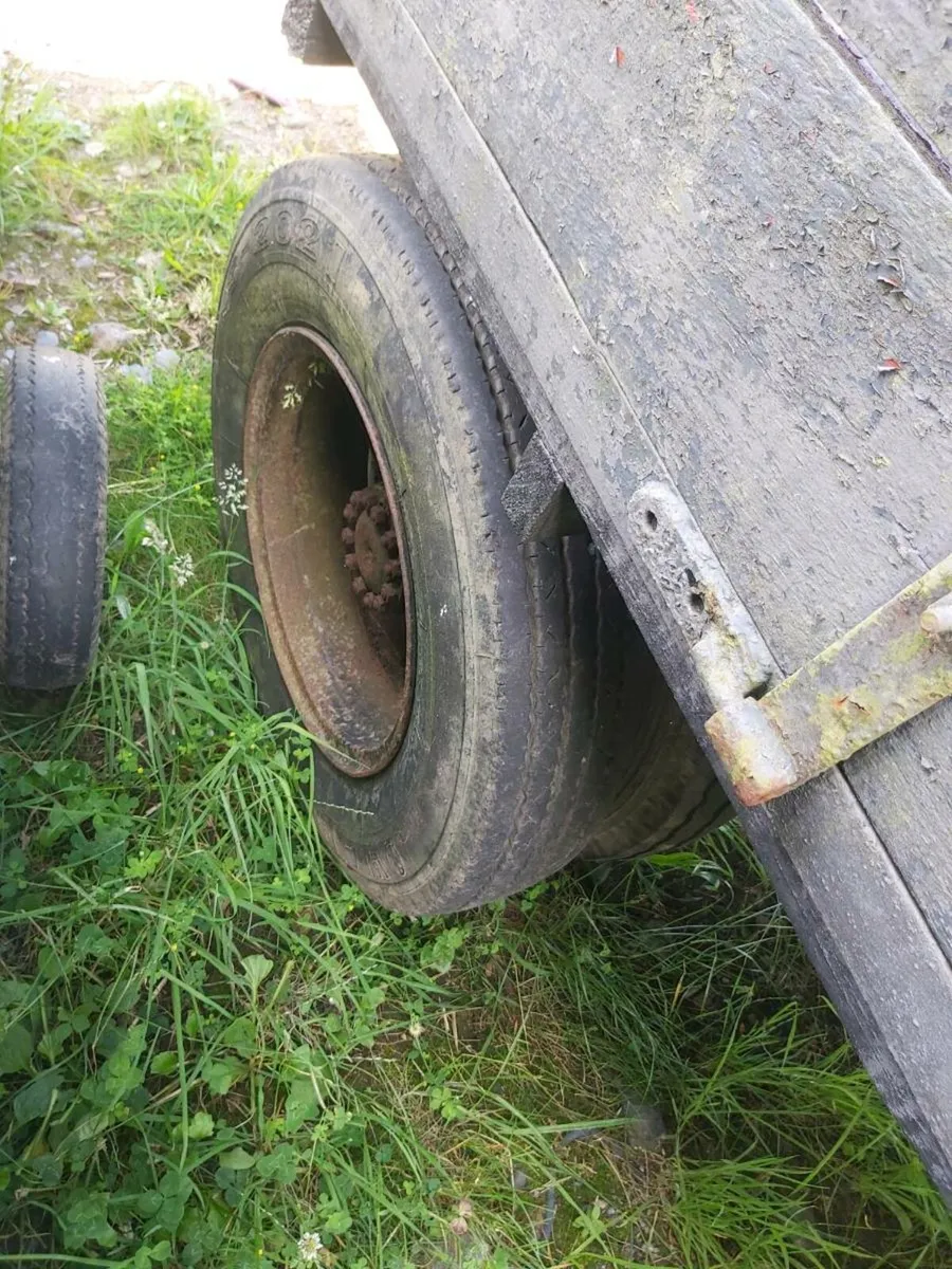 Old grey ferguson 20 trailer - Image 2