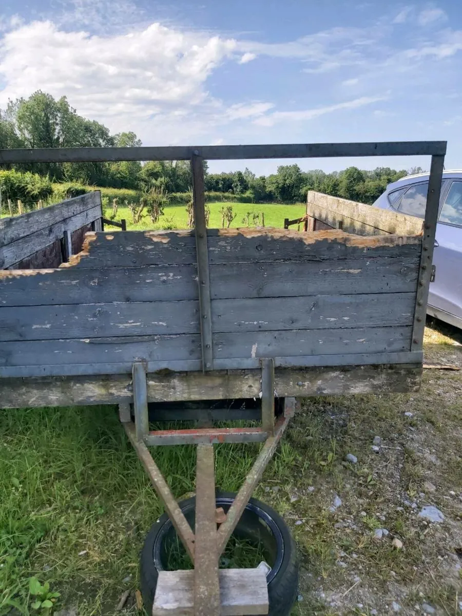 Old grey ferguson 20 trailer - Image 4