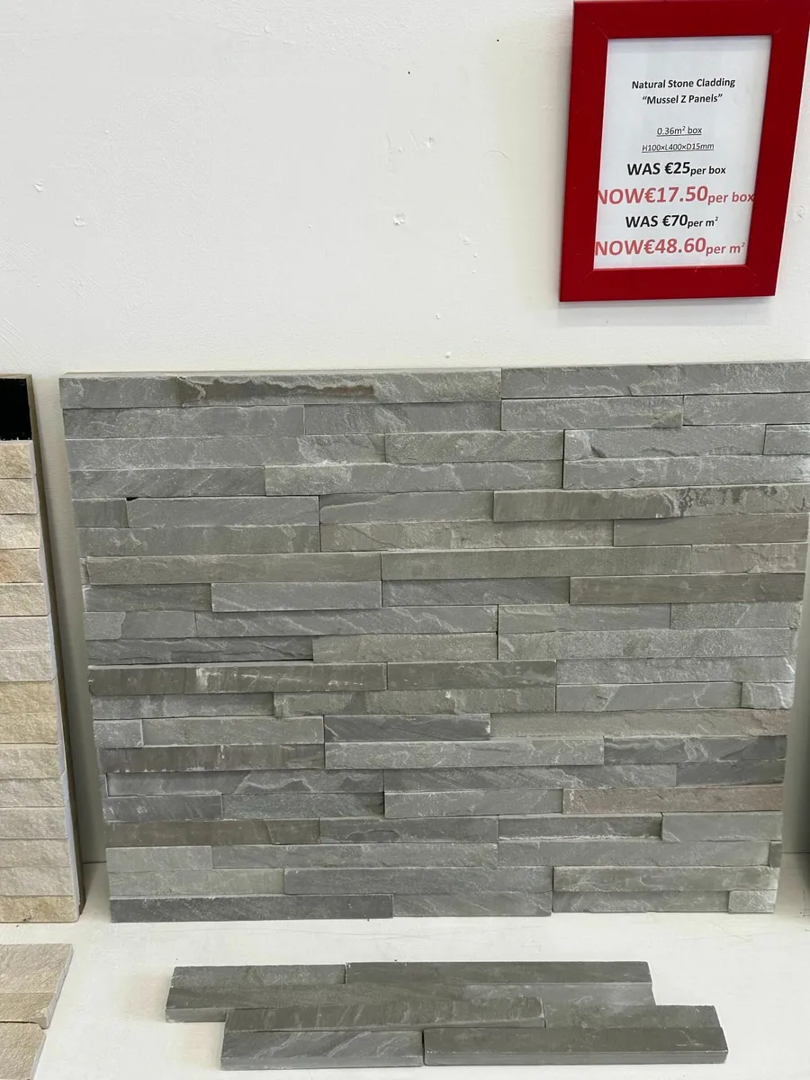 2 x Natural grey stone claddings only 50€ per sq/m - Image 2
