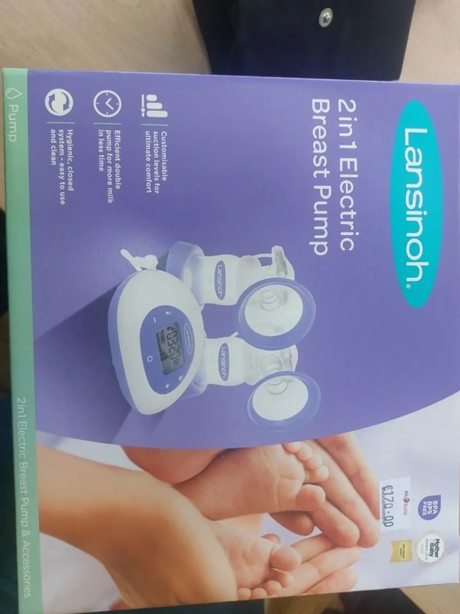 Brand New Lansinoh Breast Pump For Sale-Never Been Used - Image 2