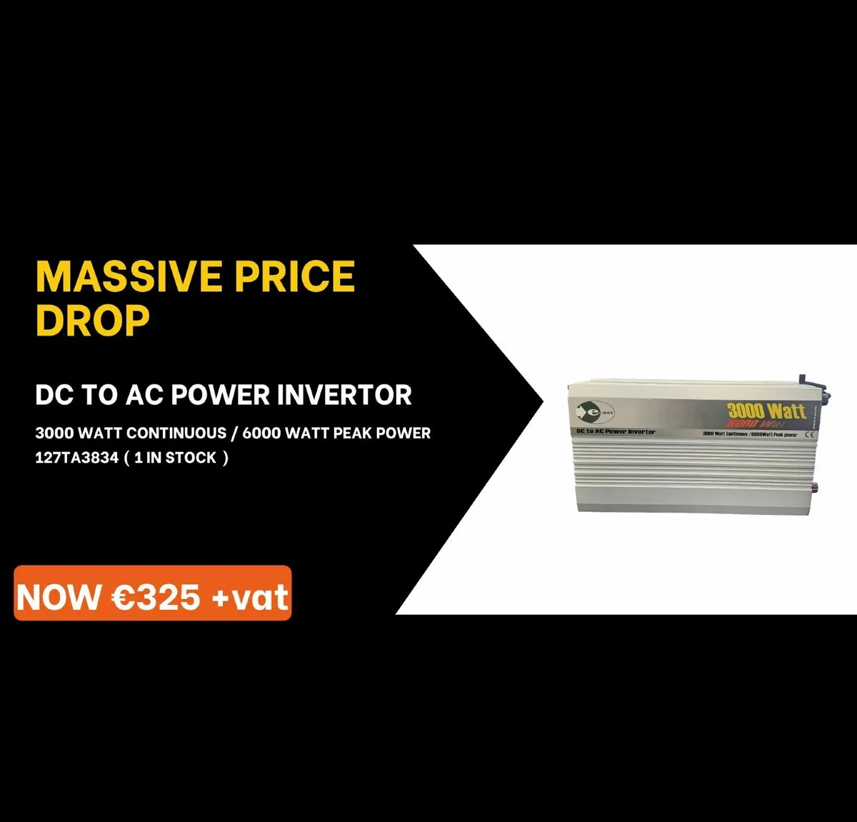 DC TO AC POWER INVERTOR
