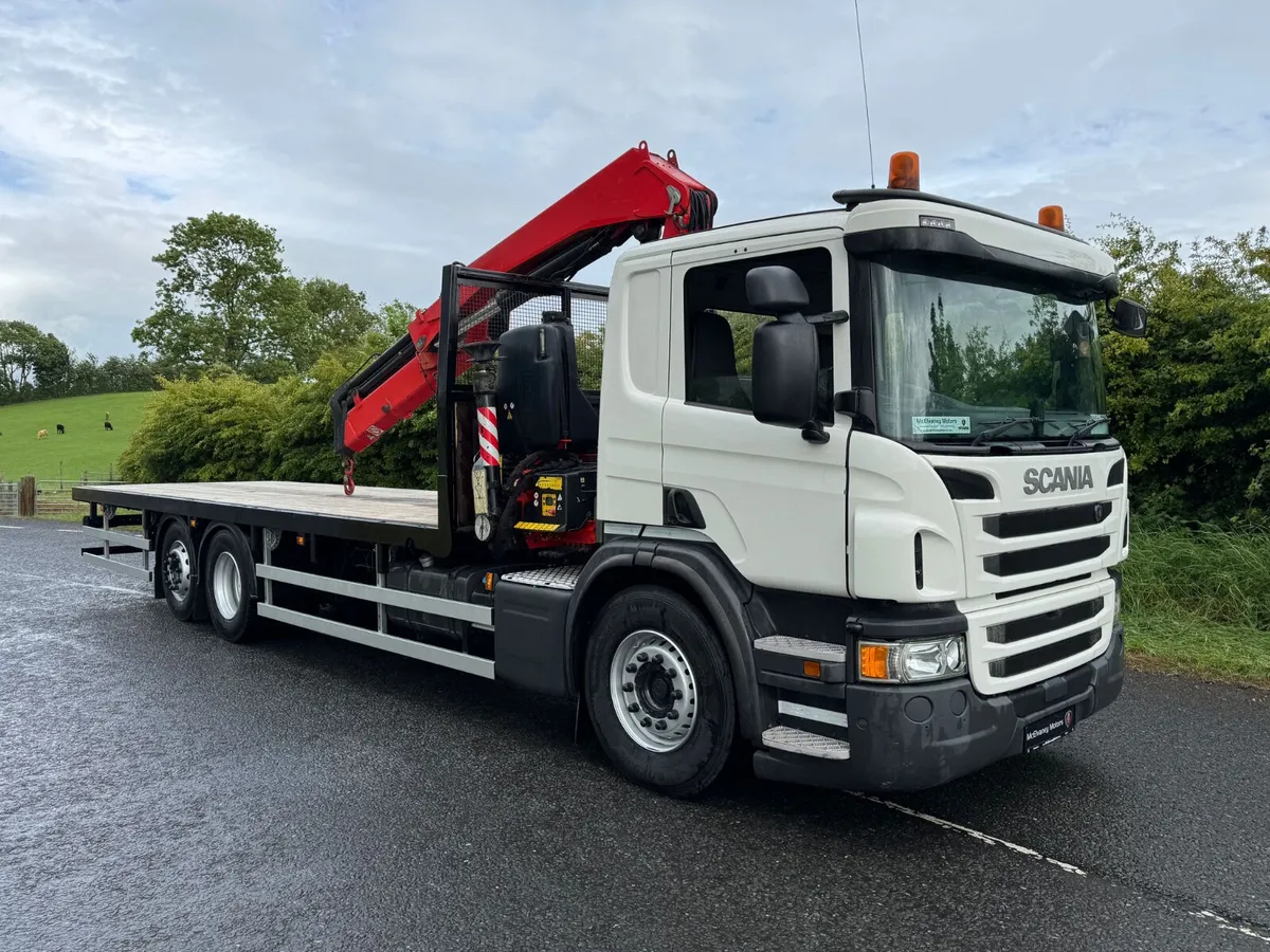 2018 Scania P320 6x2 c/w Fassai Crane. Ref No:2524 - Image 2