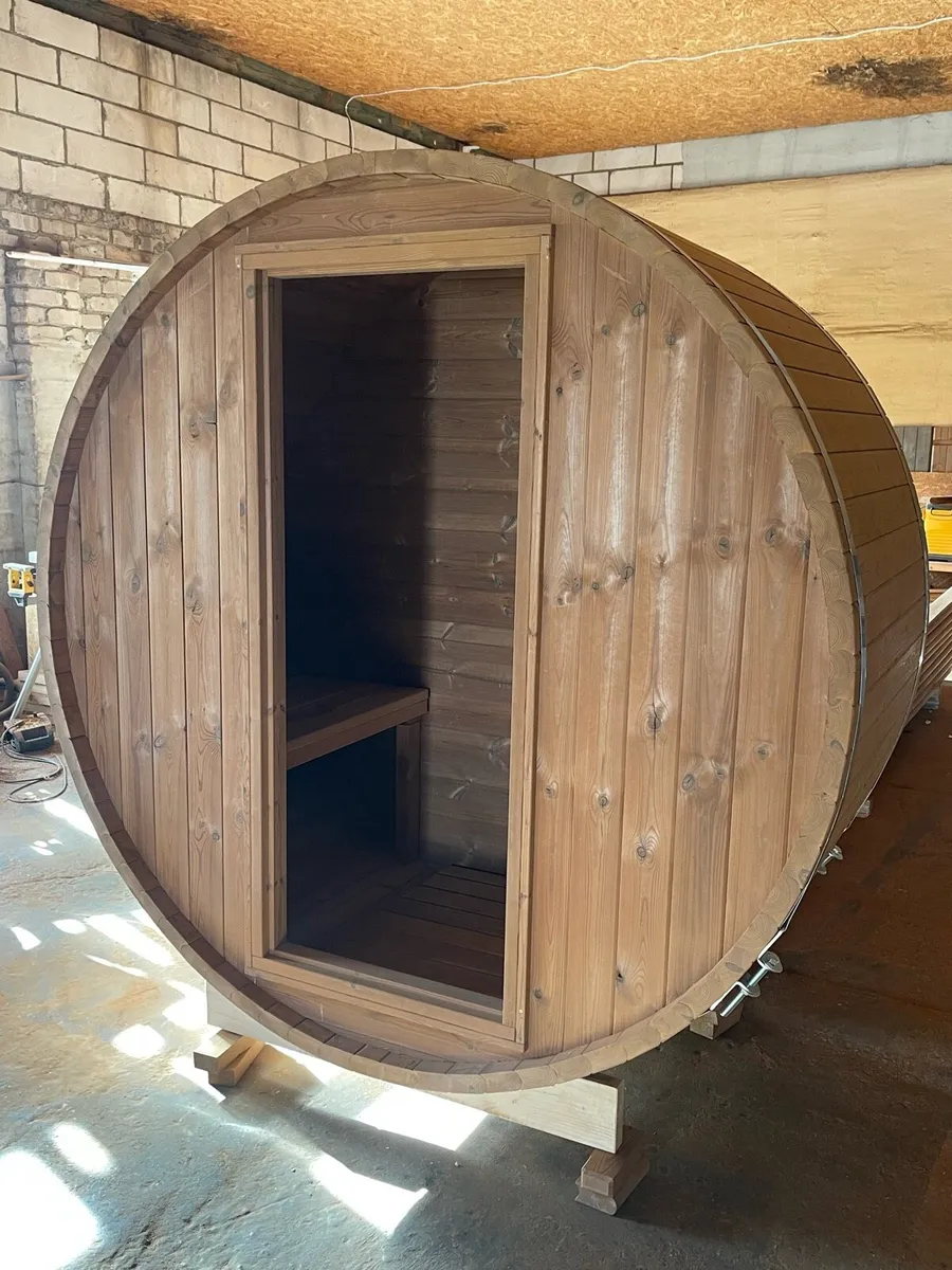Thermowood barrel saunas - Image 2