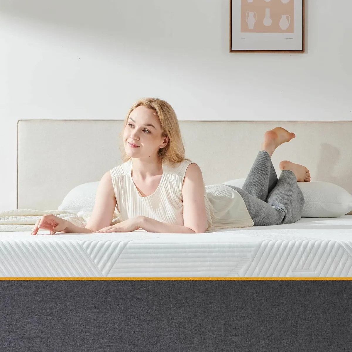 King Mattress Memory Foam comfortable 150x200x25cm - Image 1