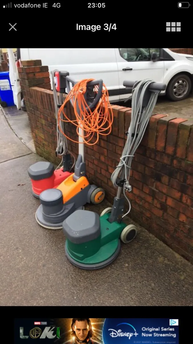 Floor polisher buffer scrubber sander - Image 1