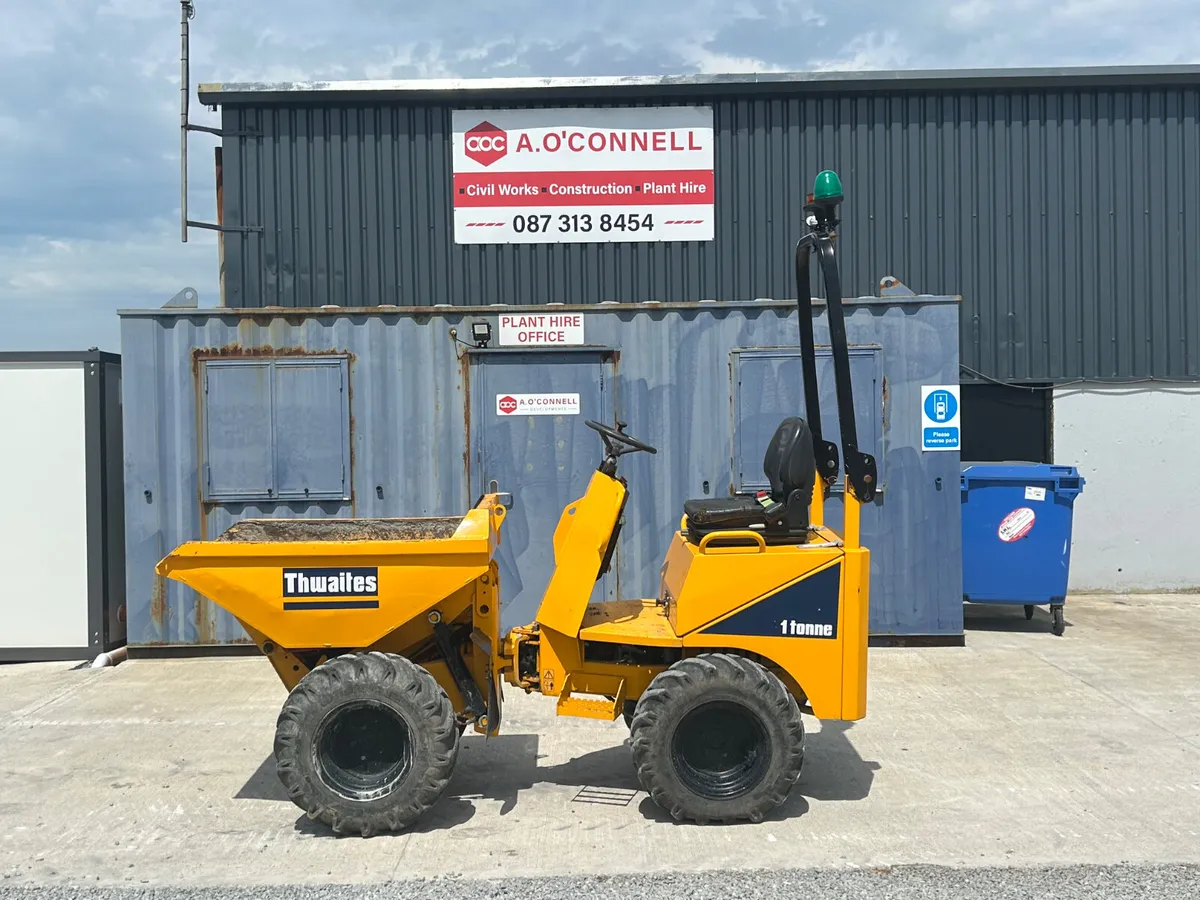 2018 Thwaites 1 Ton Hi Tip Dumper - Image 2