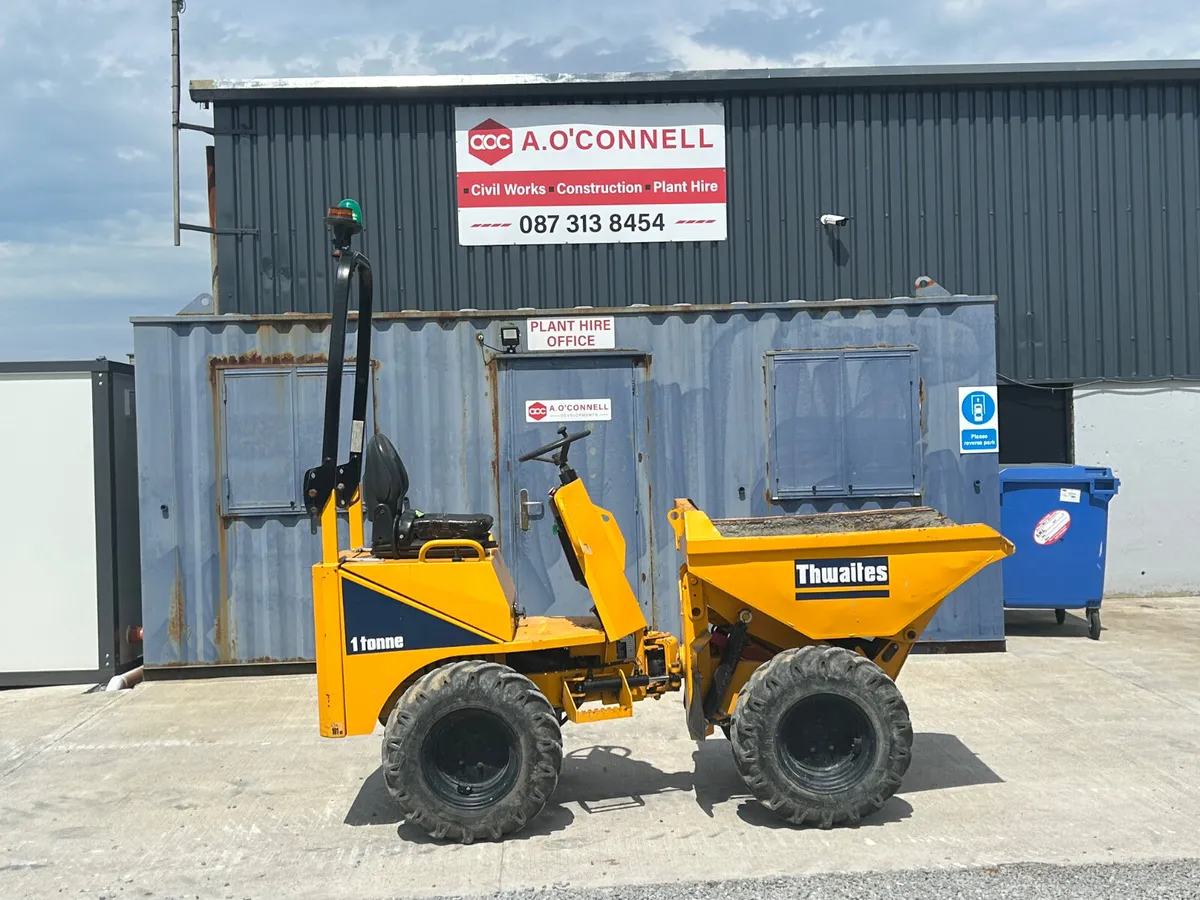 2018 Thwaites 1 Ton Hi Tip Dumper - Image 3