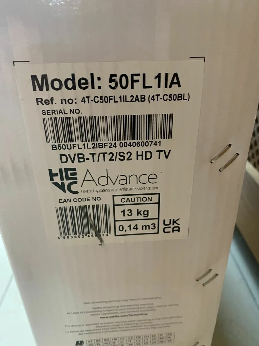 BRAND NEW 50″ 4K Ultra HD SHARP Android TV™ - Image 2