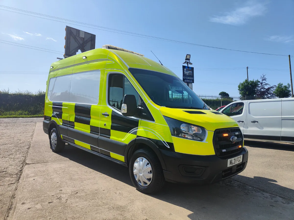 VERY RARE 2021 TRANSIT 350 INCDENT SUPPORT UNIT - Image 1