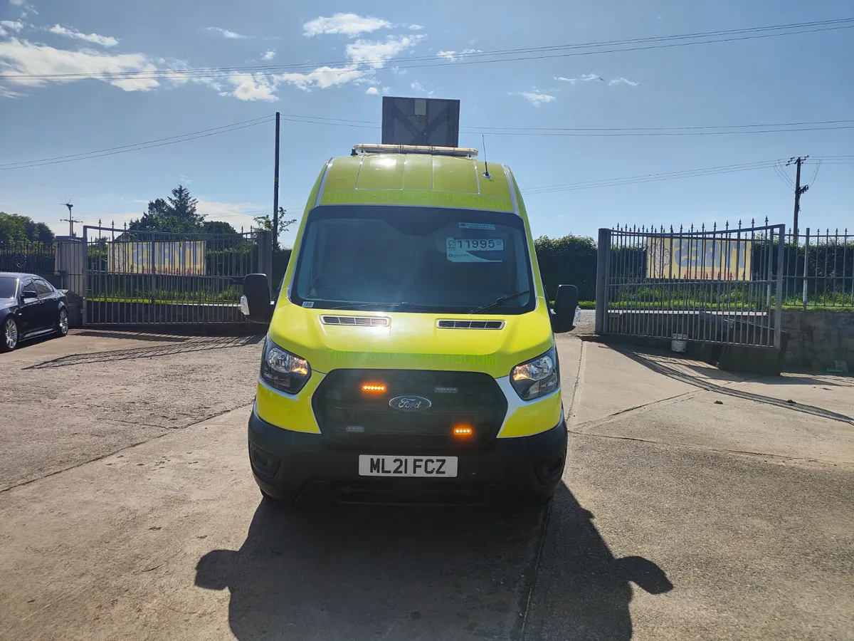 VERY RARE 2021 TRANSIT 350 INCDENT SUPPORT UNIT - Image 2