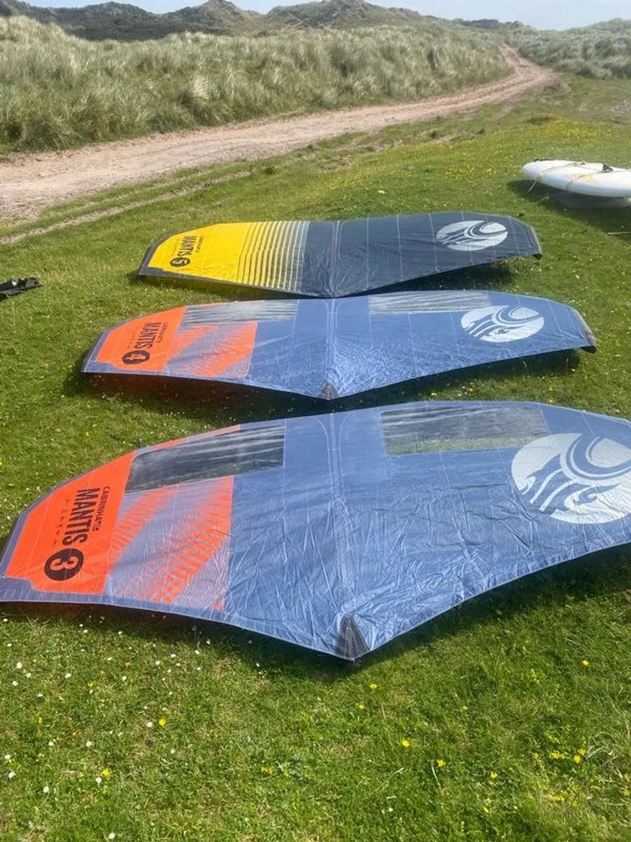 Wing foil wings - Cabrinha Mantis V2, 5M 4M 3M - Image 2