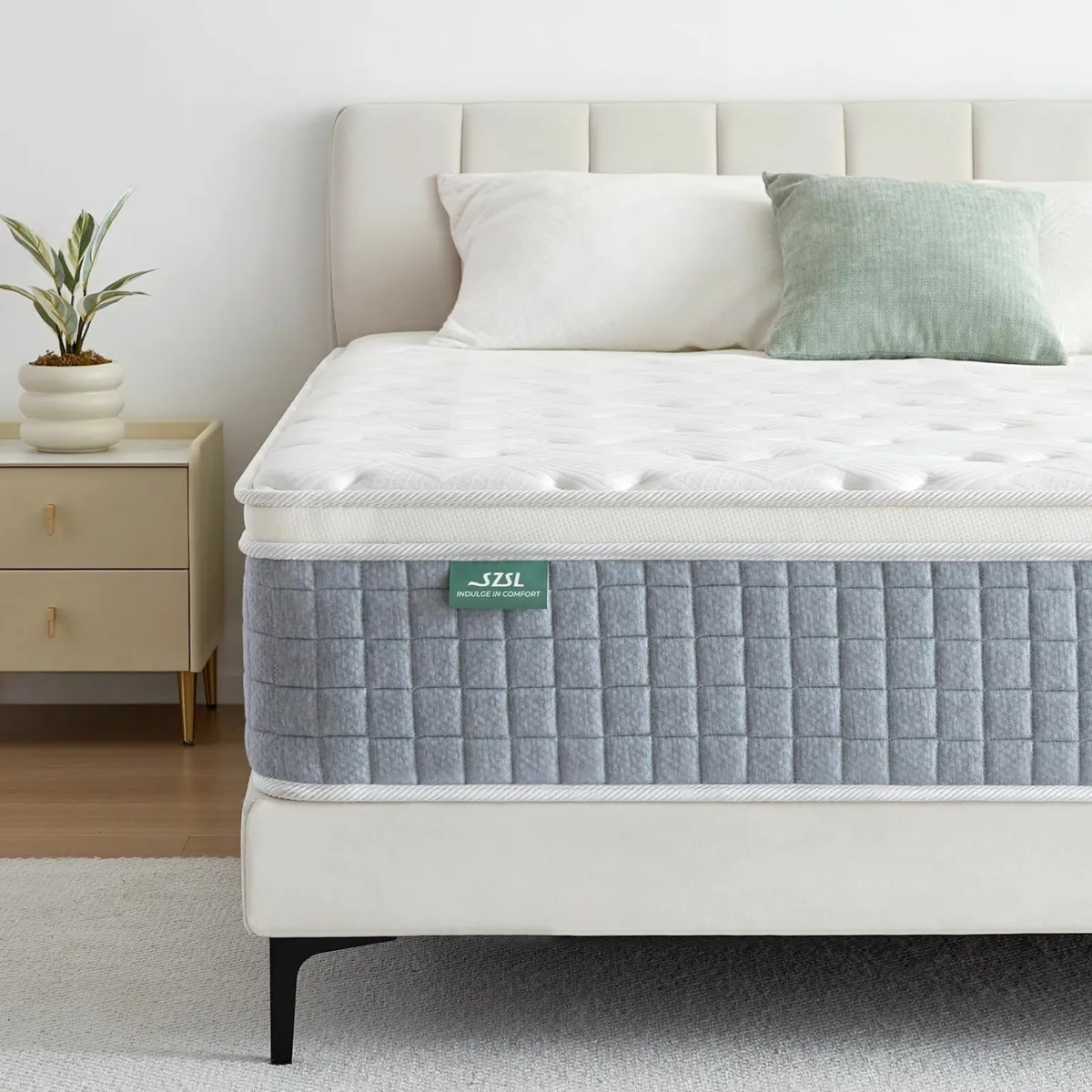 COMFORT Double Mattress Orthopaedic 135x190x26cm - Image 1
