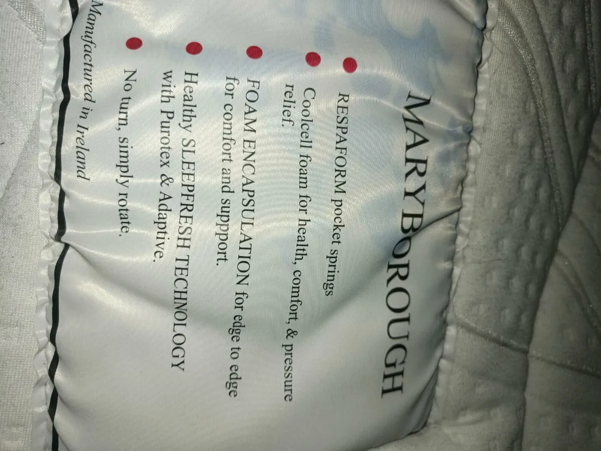 Swan beds mattress king size for sale - Image 1