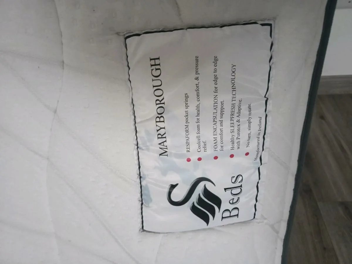 Swan beds mattress king size for sale - Image 3